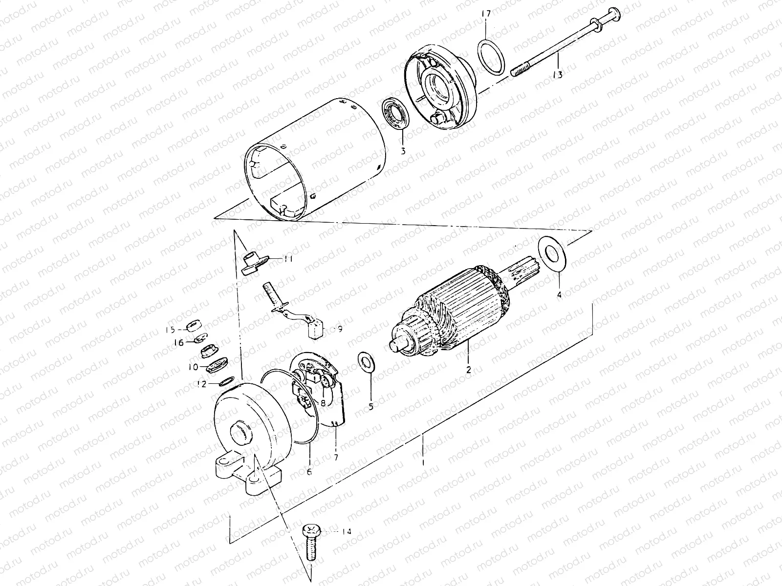 17 - STARTING MOTOR