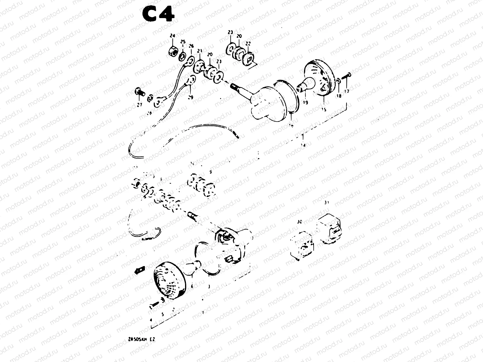 17 - TURN SIGNAL LAMP