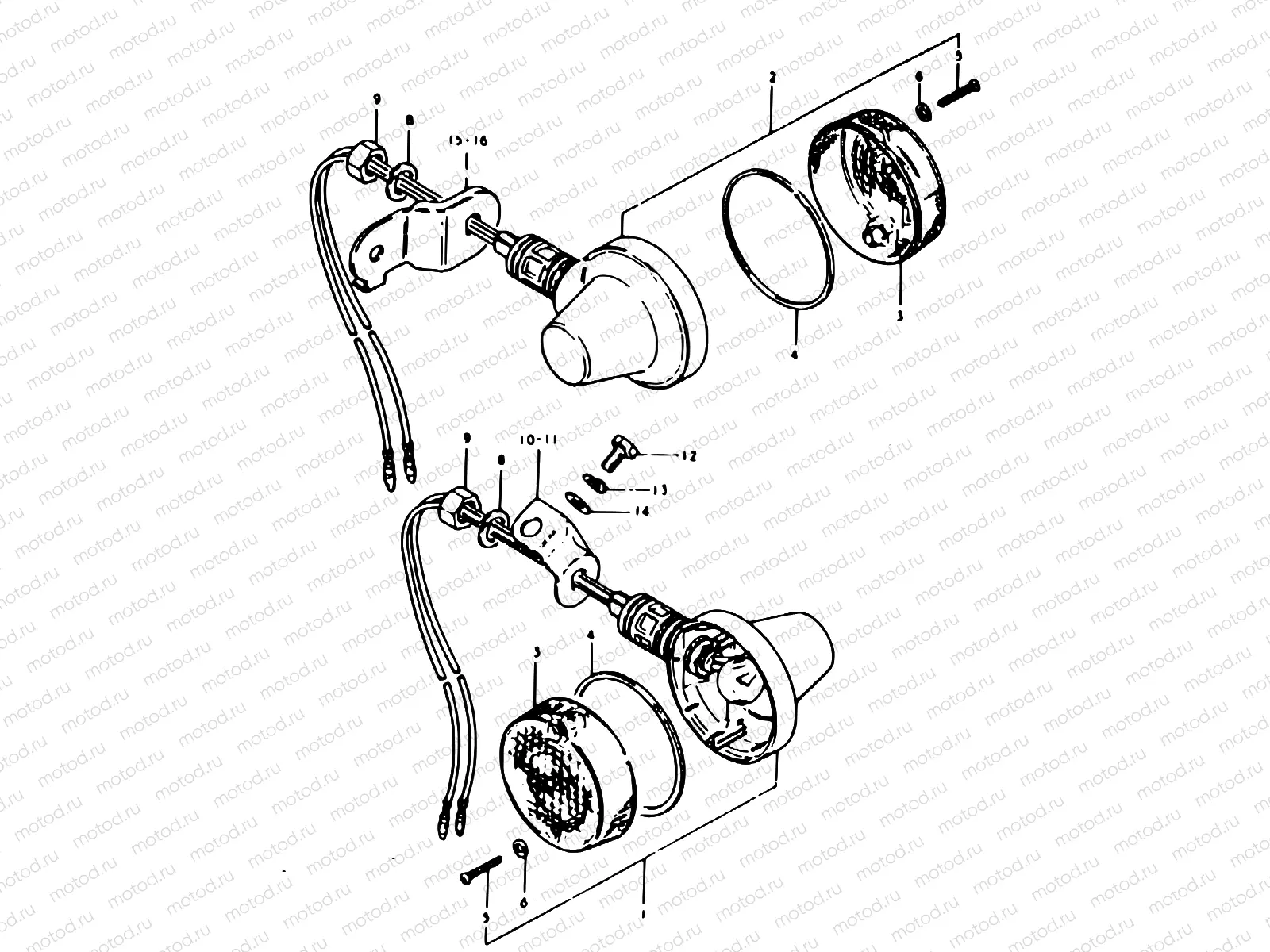 17 - TURN SIGNAL LAMP