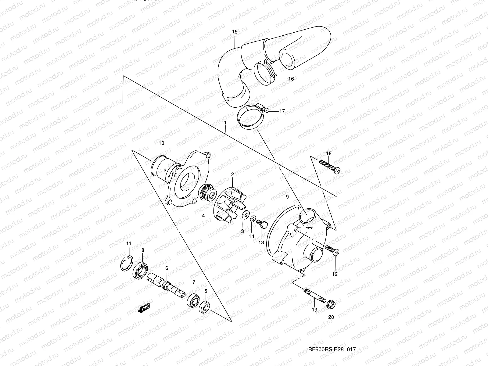 17 - WATER PUMP