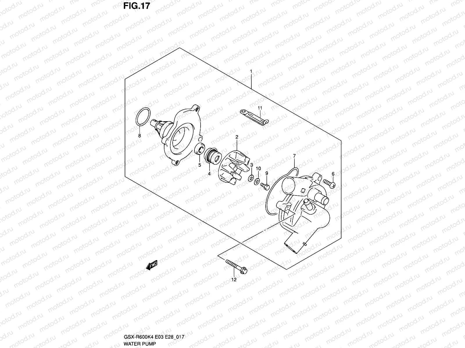 17 - WATER PUMP