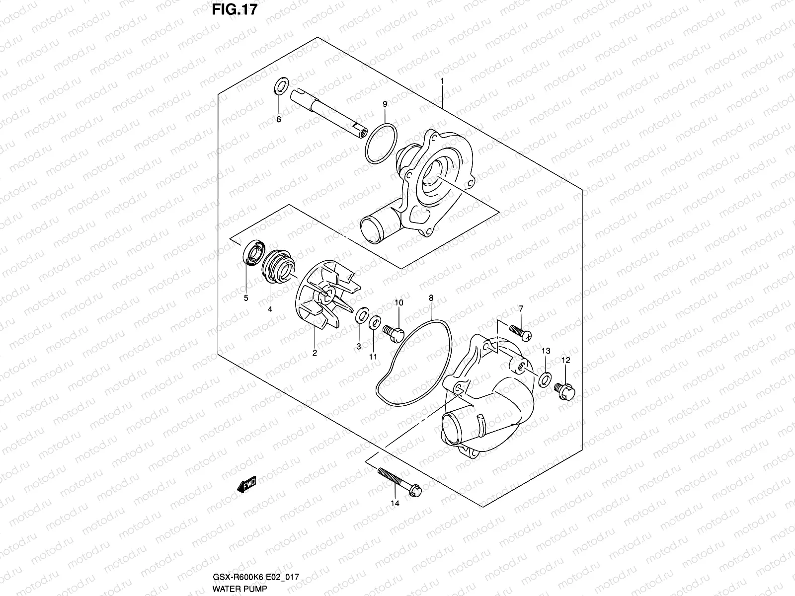 17 - WATER PUMP
