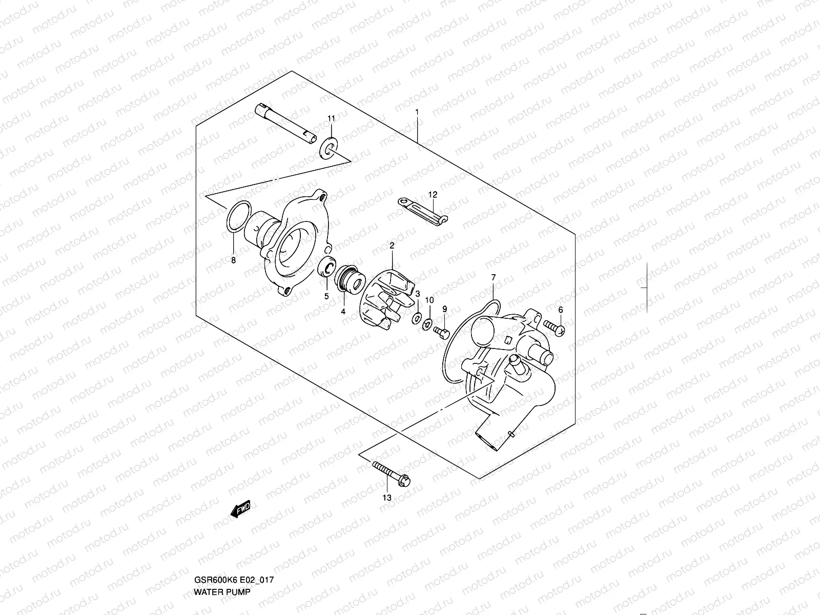 17 - WATER PUMP