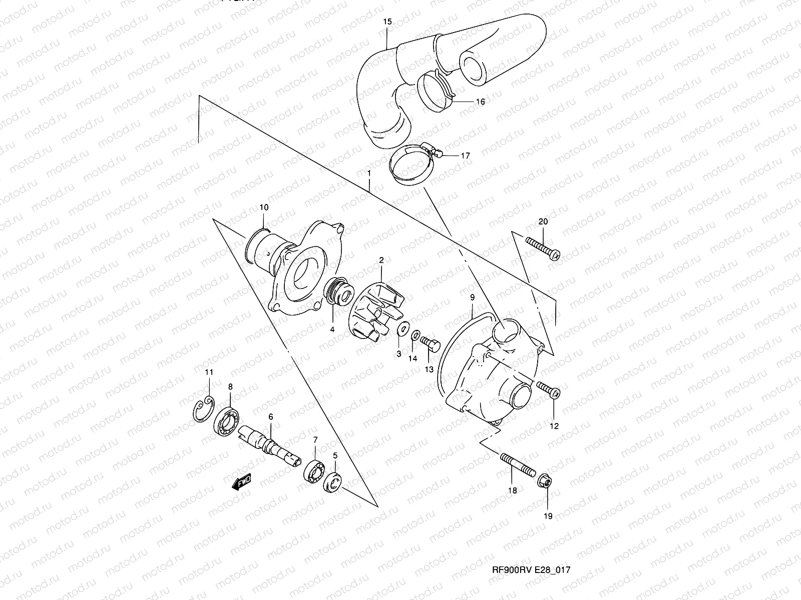 17 - WATER PUMP