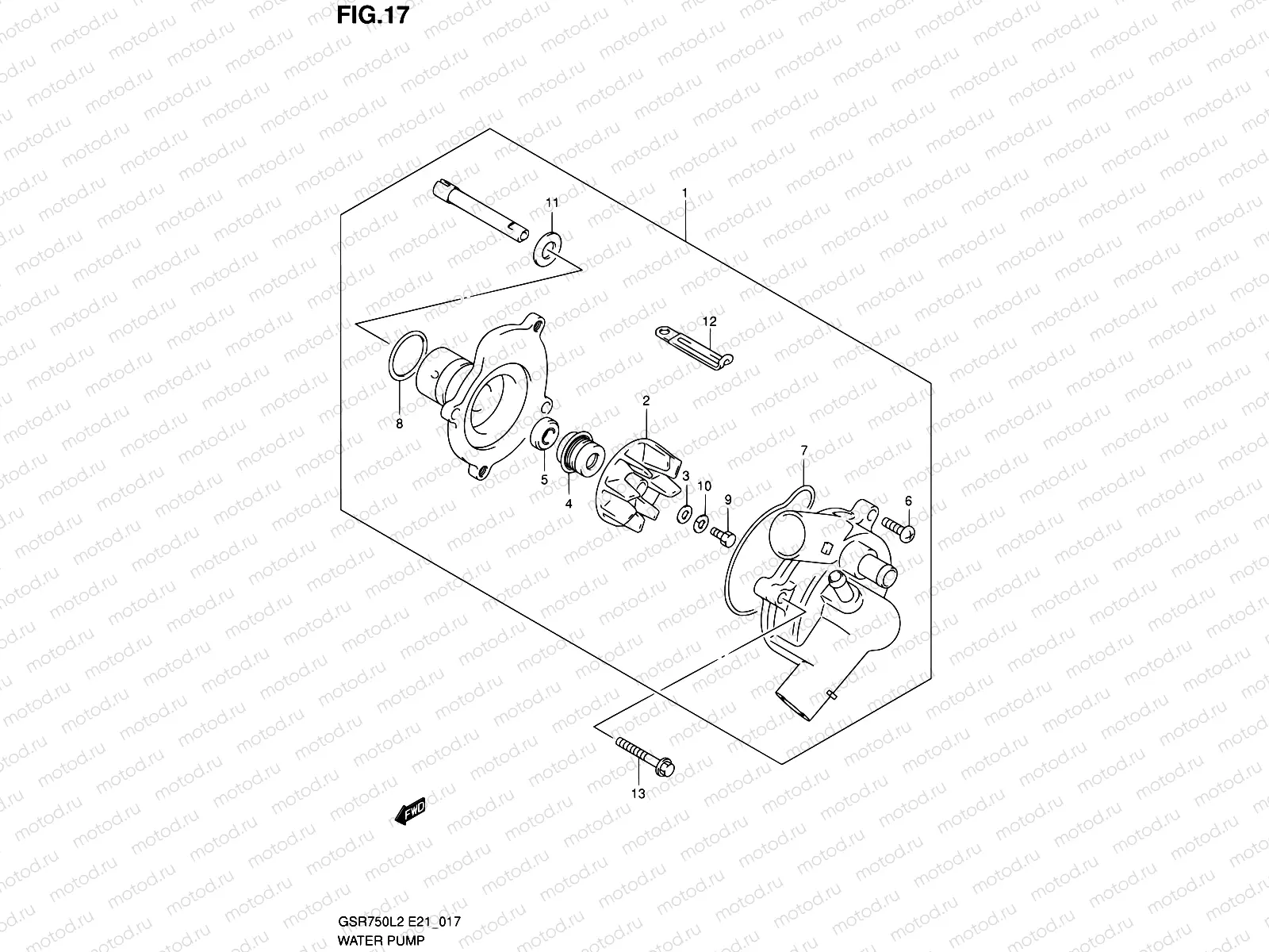 17 - WATER PUMP