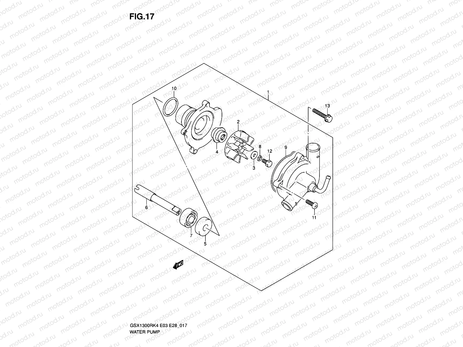 17 - WATER PUMP