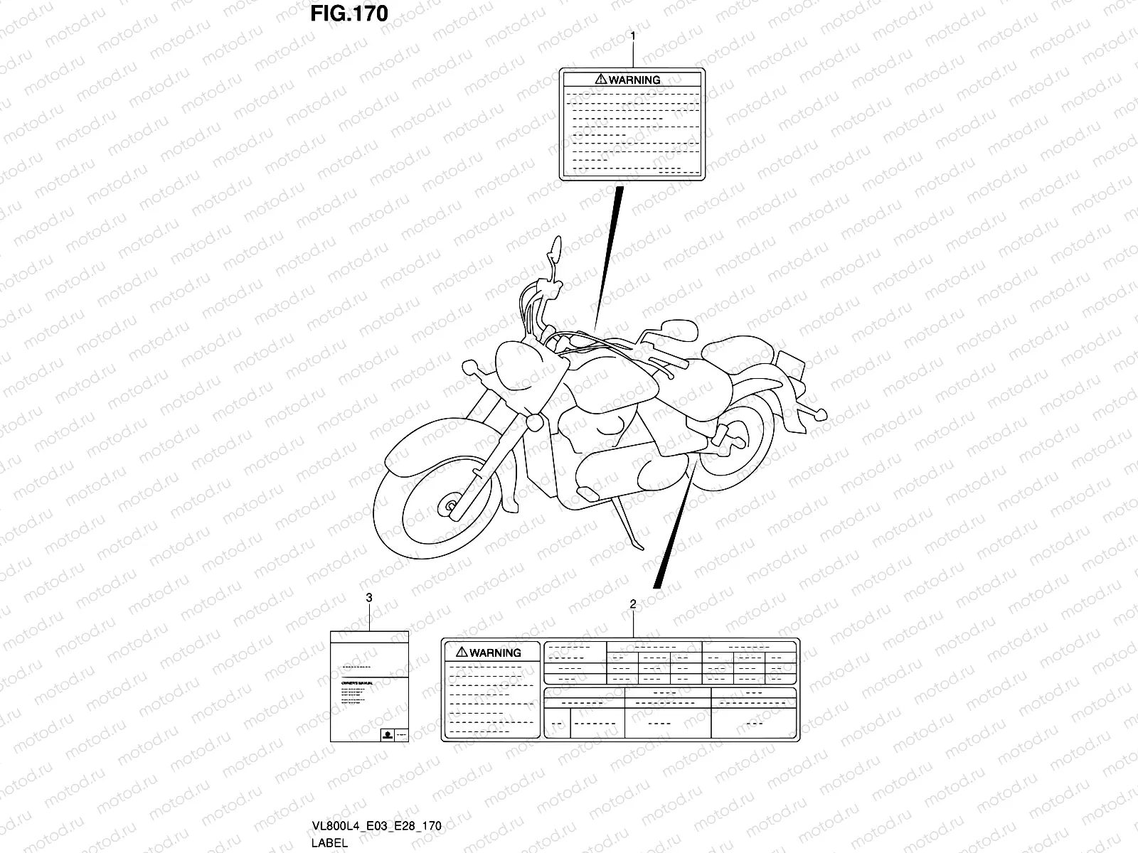 170 - LABEL (VL800TL4 E28)