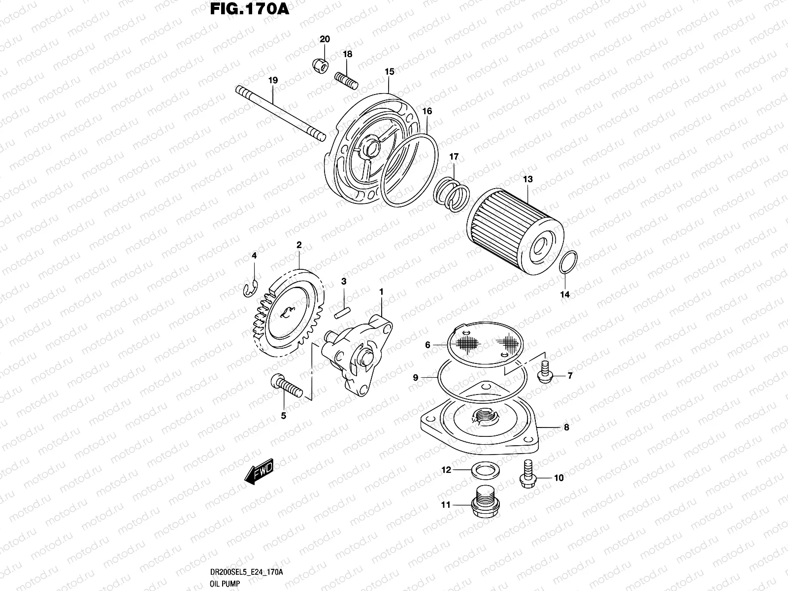 170A - OIL PUMP