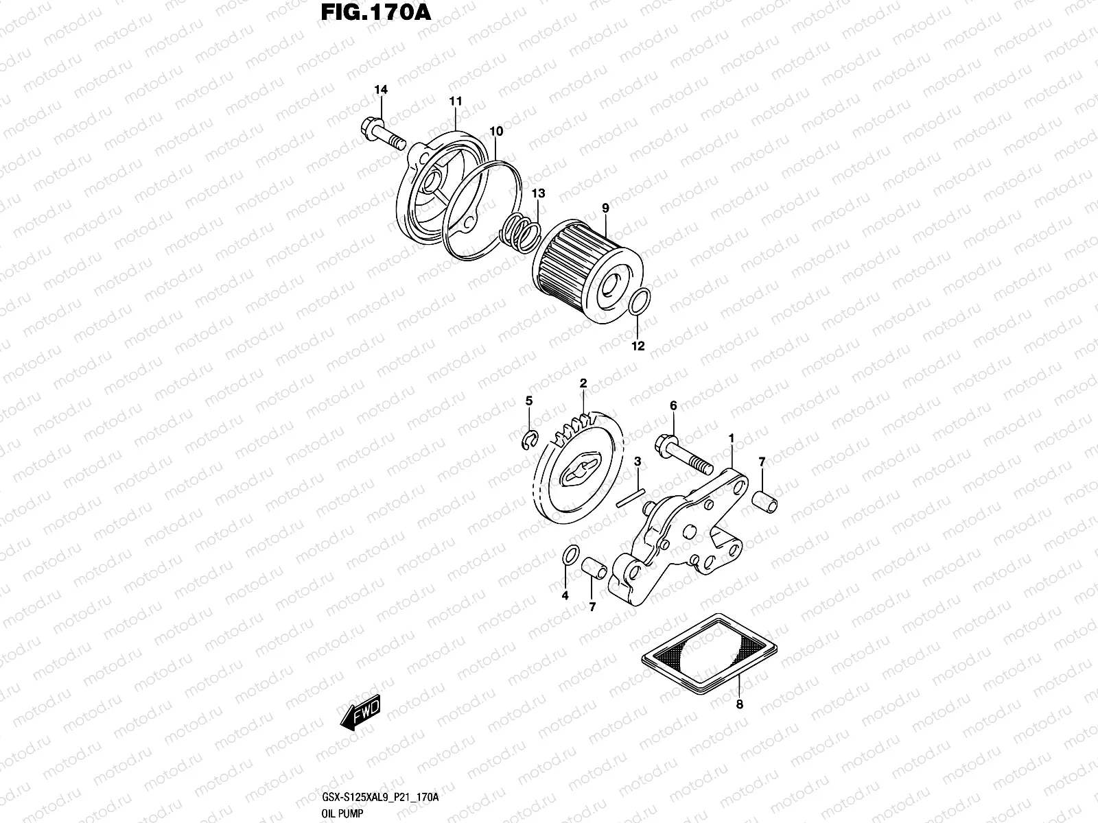 170A - OIL PUMP