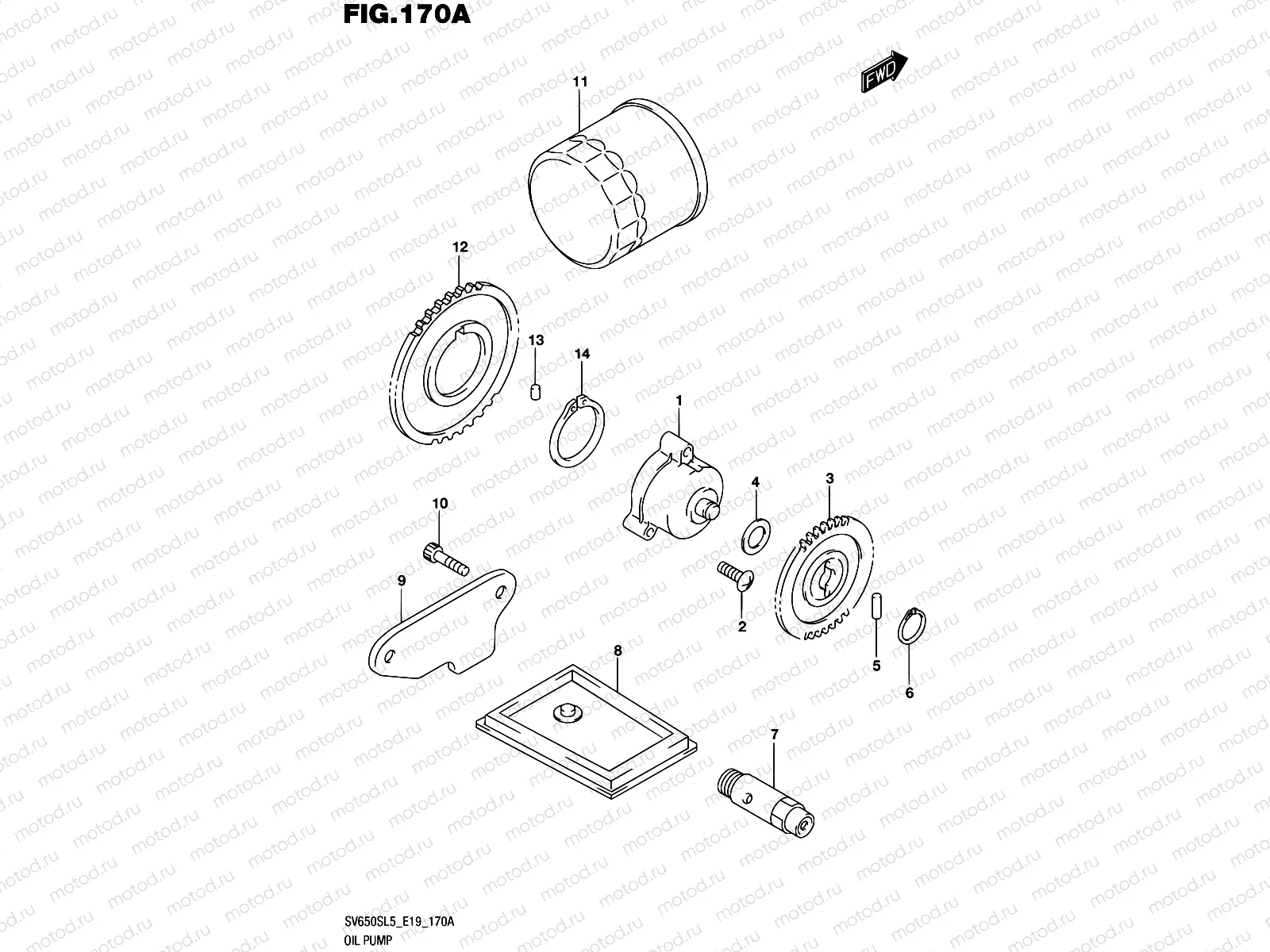 170A - OIL PUMP