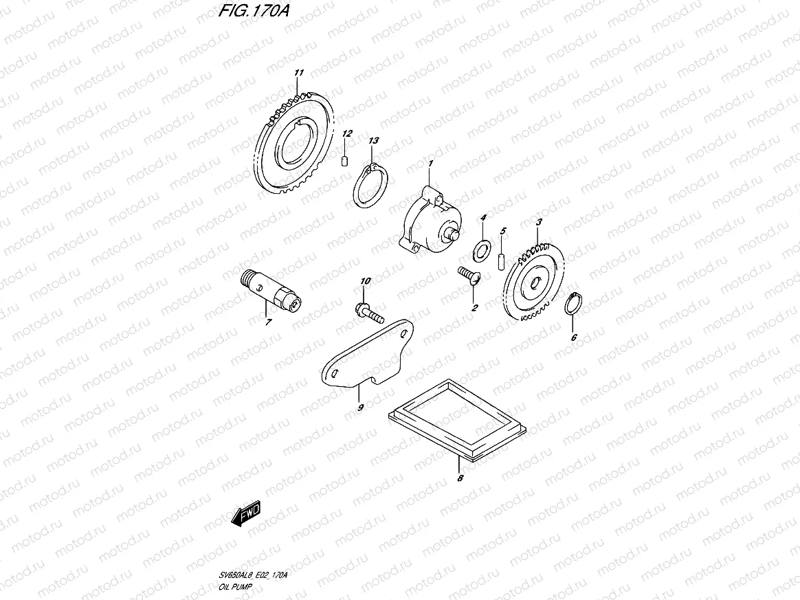 170A - OIL PUMP