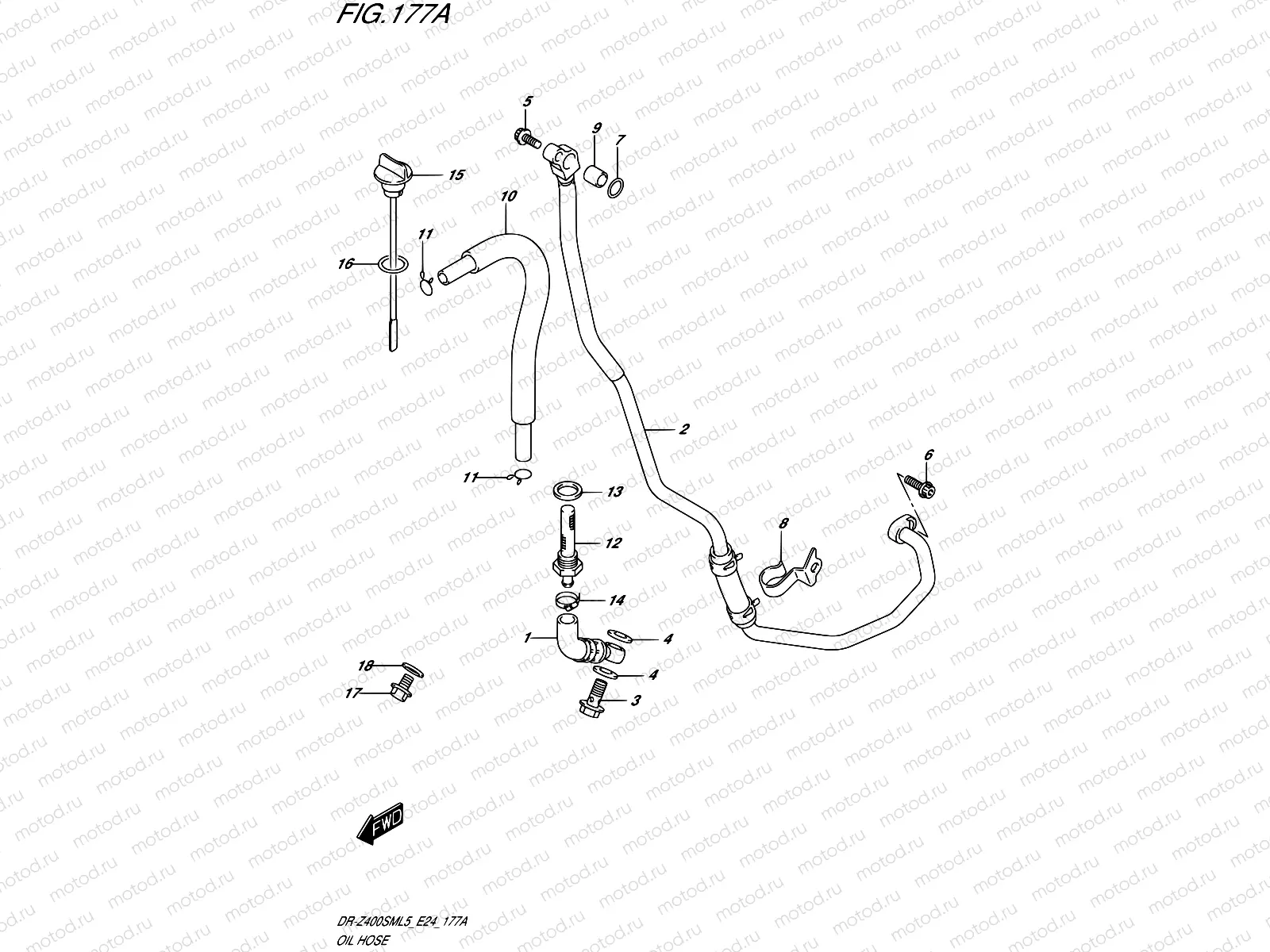 177A - OIL HOSE