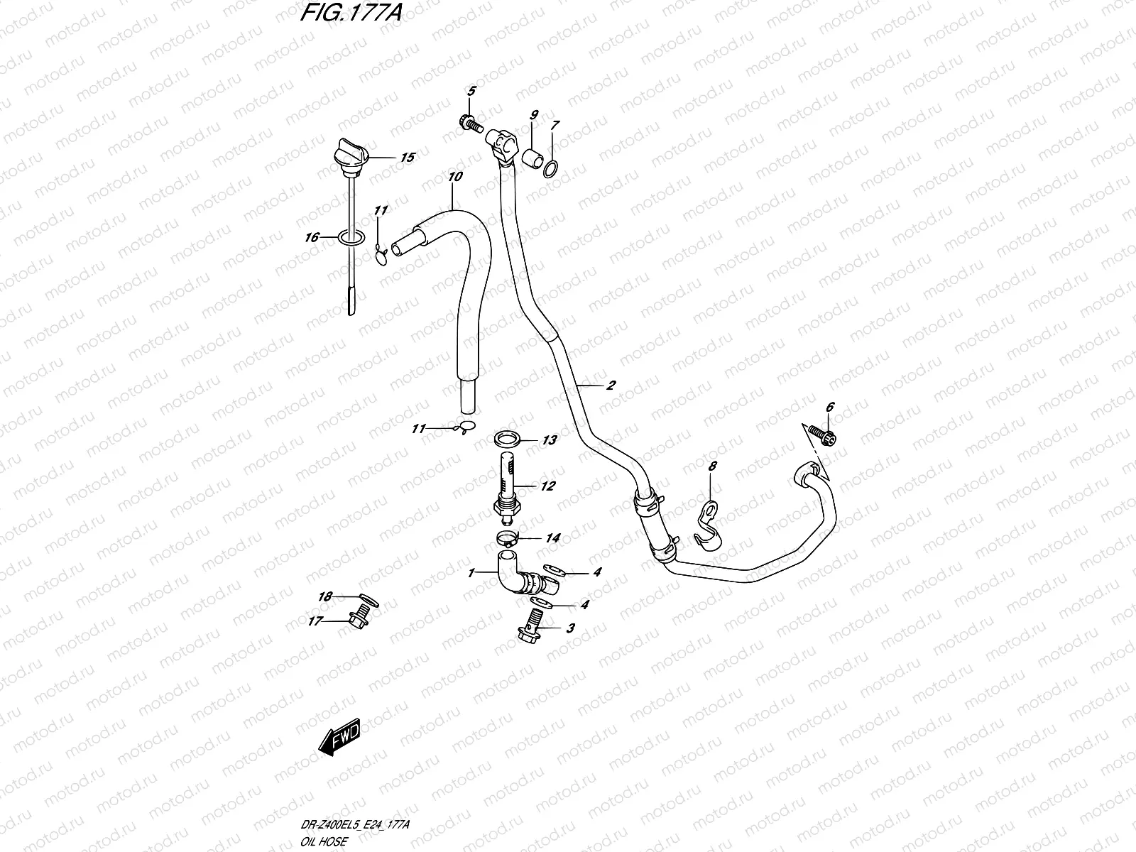 177A - OIL HOSE