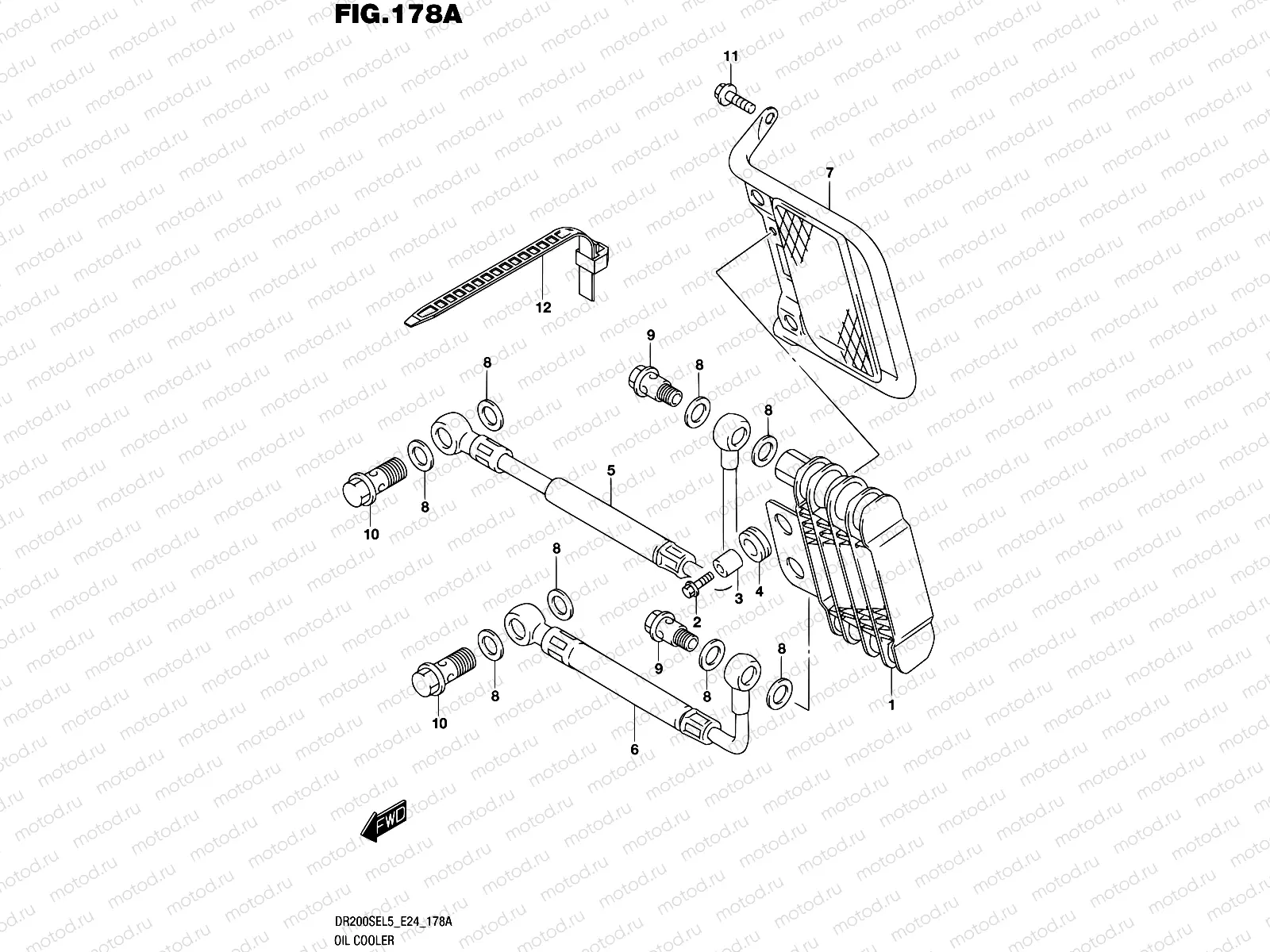 178A - OIL COOLER