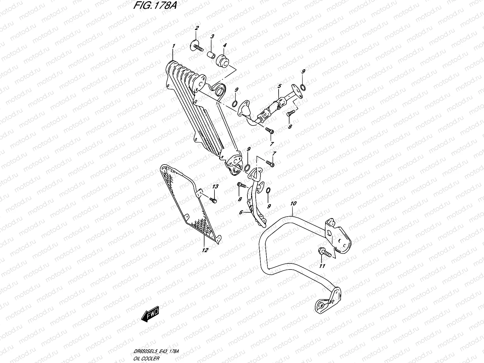 178A - OIL COOLER