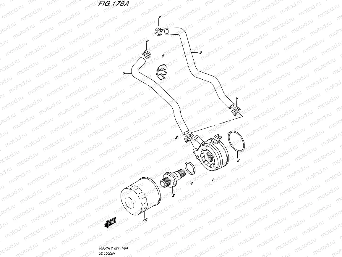 178A - OIL COOLER