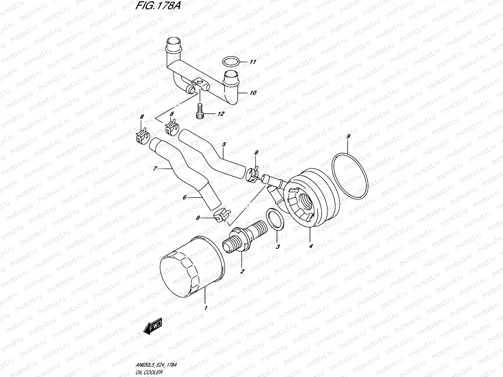 178A - OIL COOLER