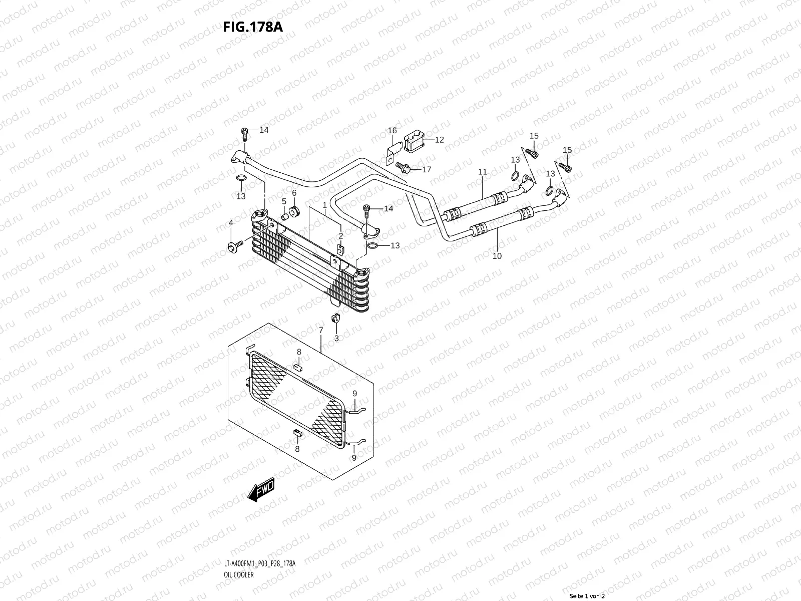 178A - OIL COOLER