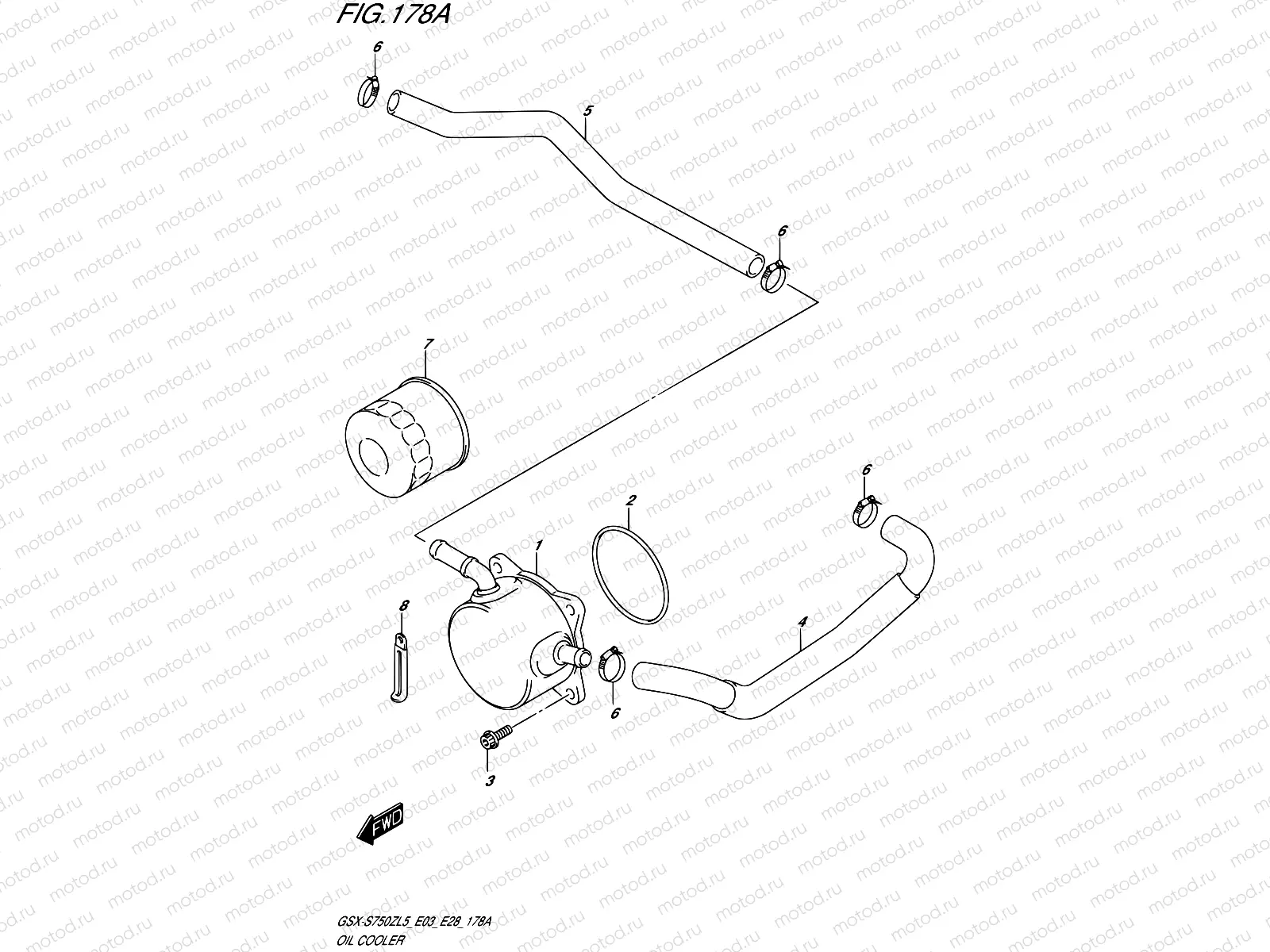 178A - OIL COOLER