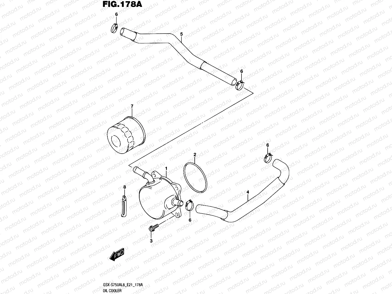 178A - OIL COOLER