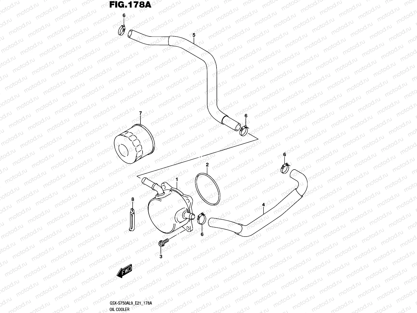 178A - OIL COOLER