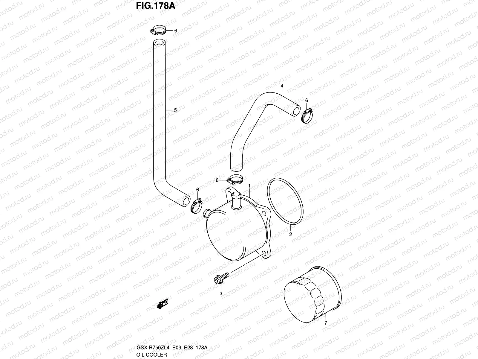 178A - OIL COOLER