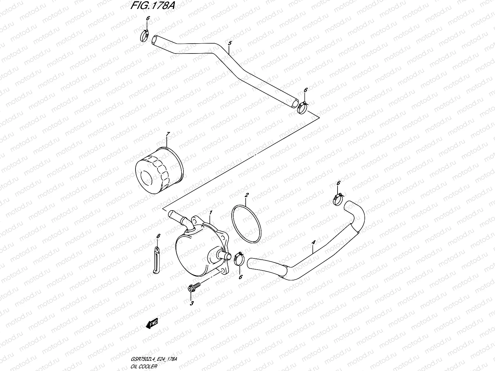 178A - OIL COOLER