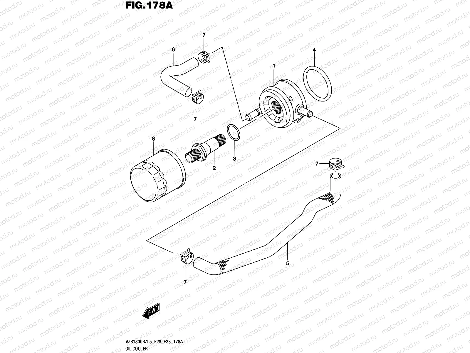178A - OIL COOLER