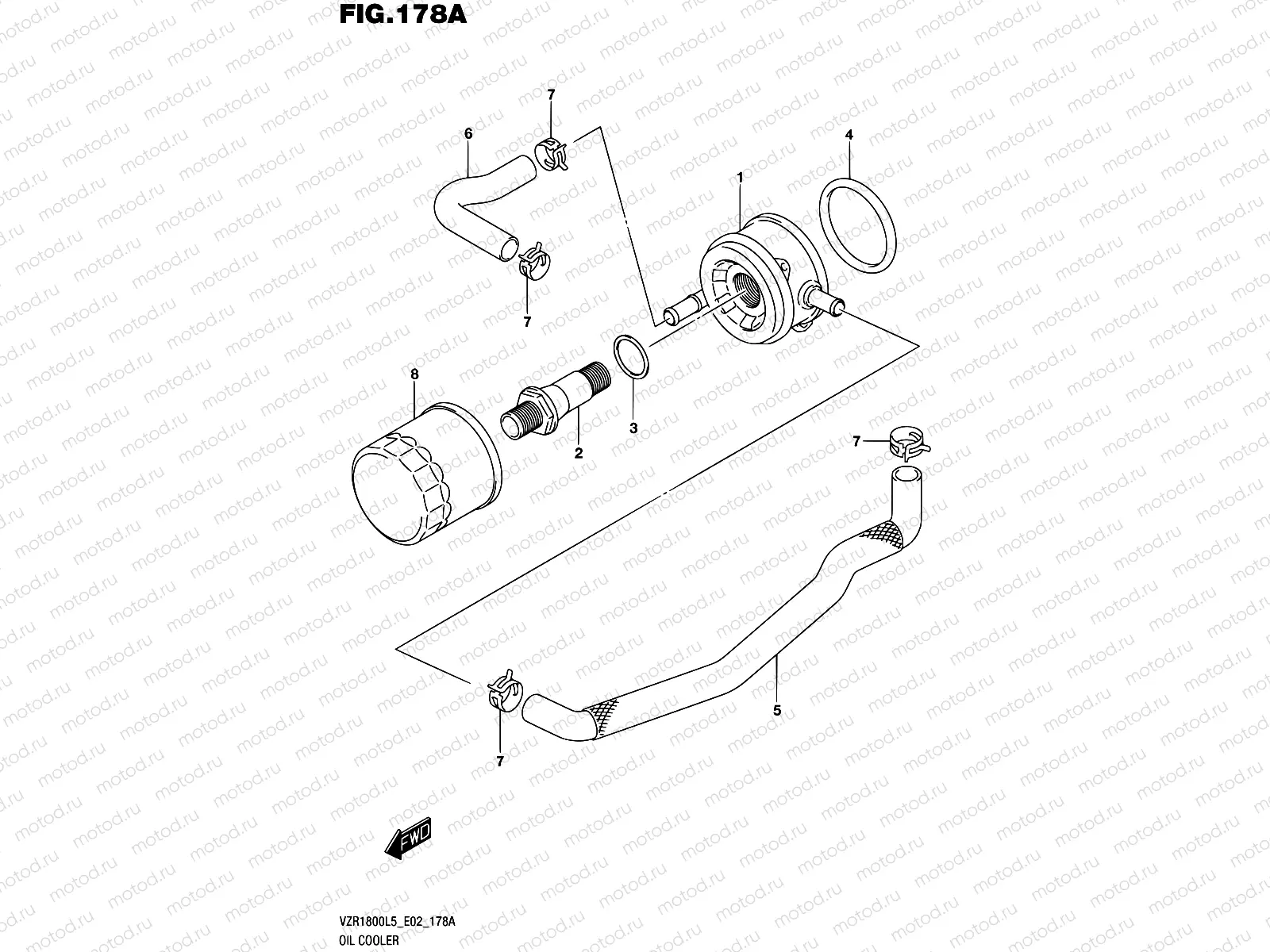178A - OIL COOLER