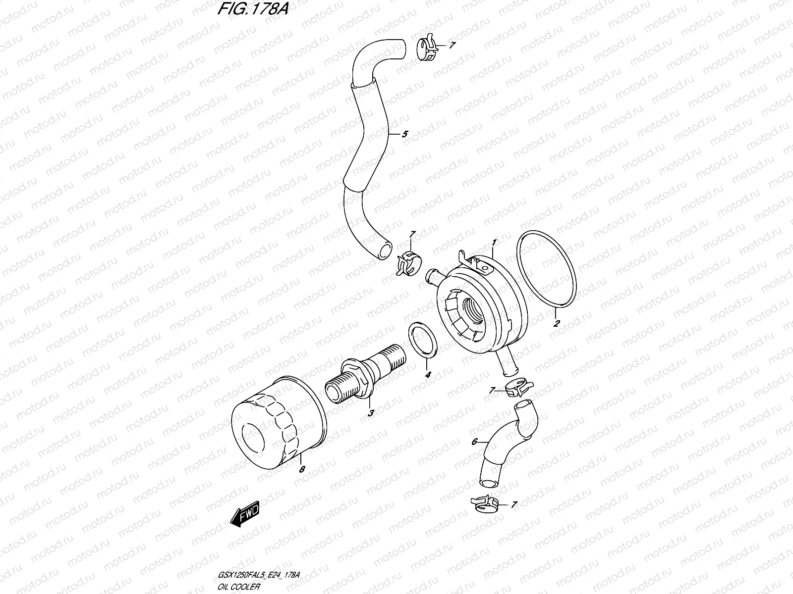178A - OIL COOLER