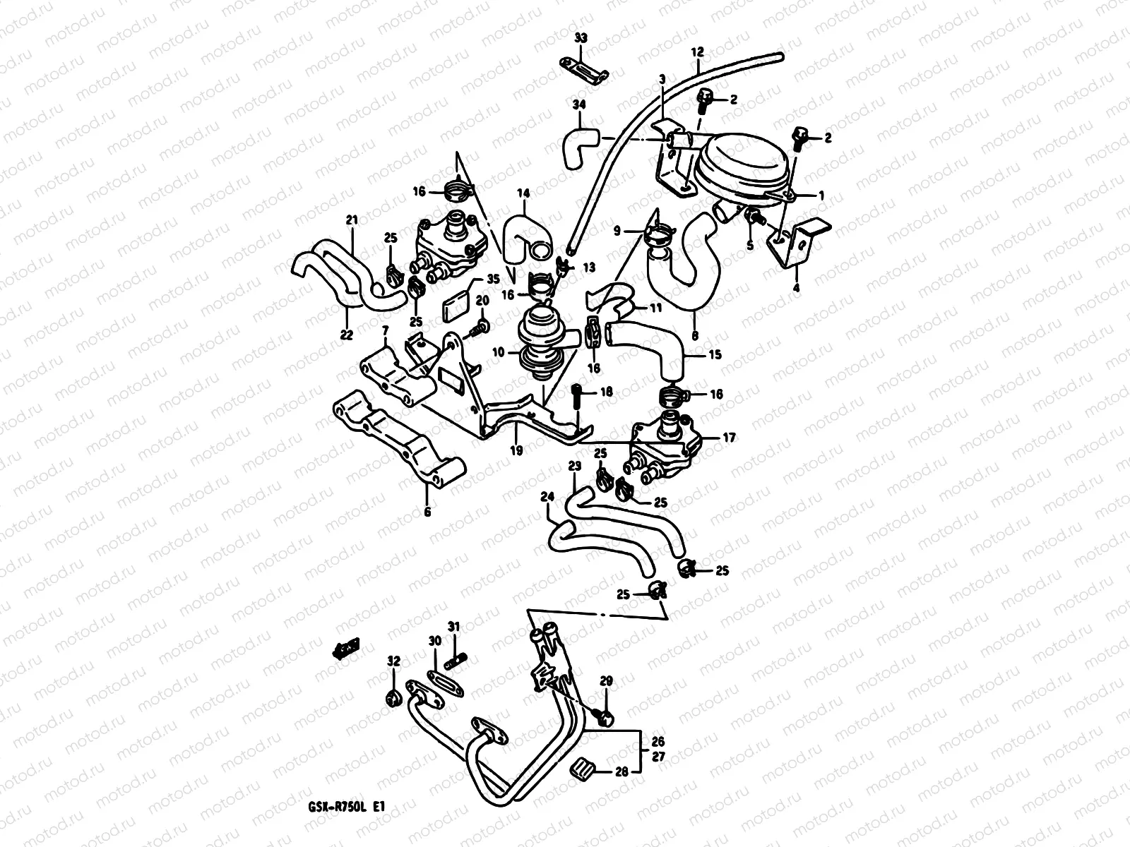 17A - SECOND AIR (MODEL L E18)