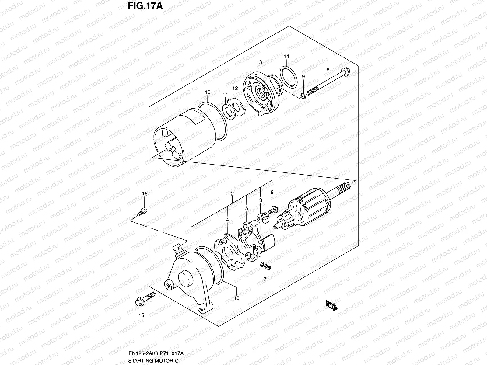 17A - STARTING MOTOR (DENSO)