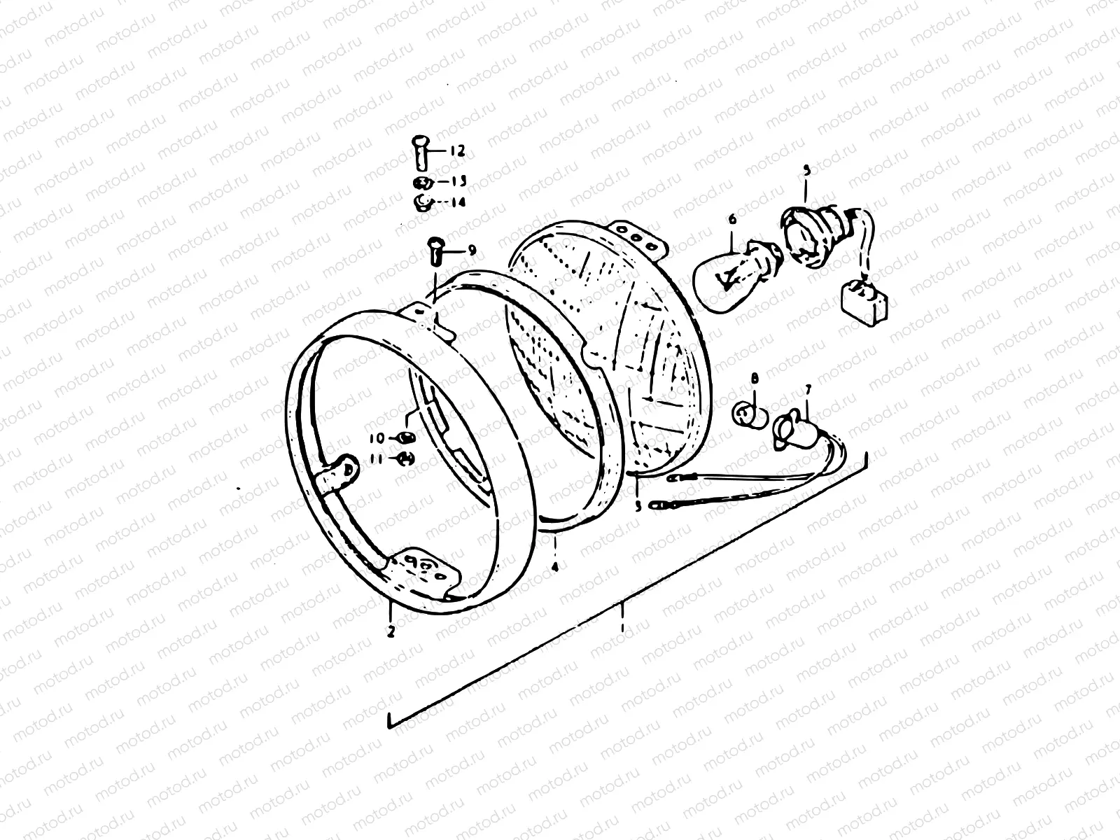 18 - HEADLAMP (E02)