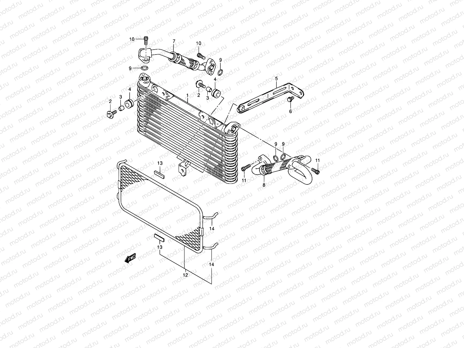 18 - OIL COOLER