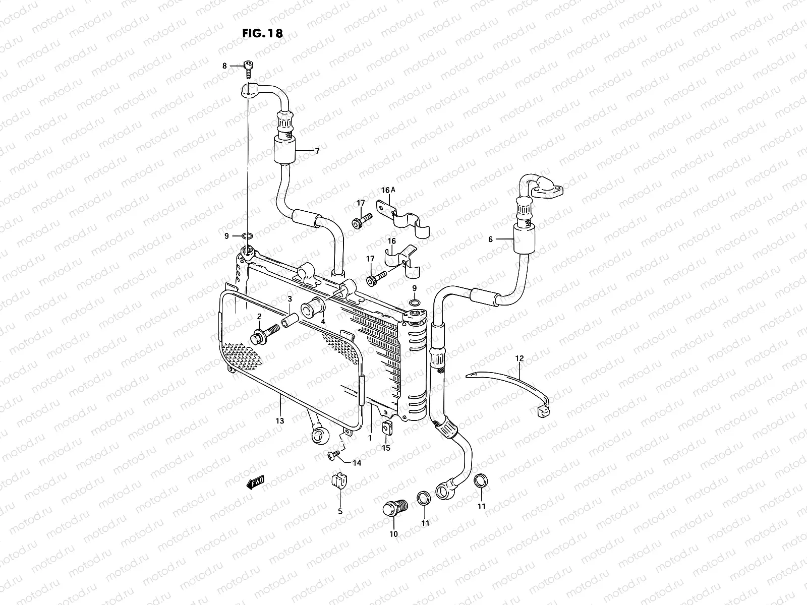 18 - OIL COOLER