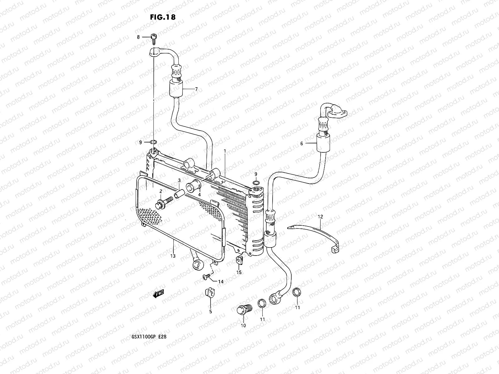 18 - OIL COOLER
