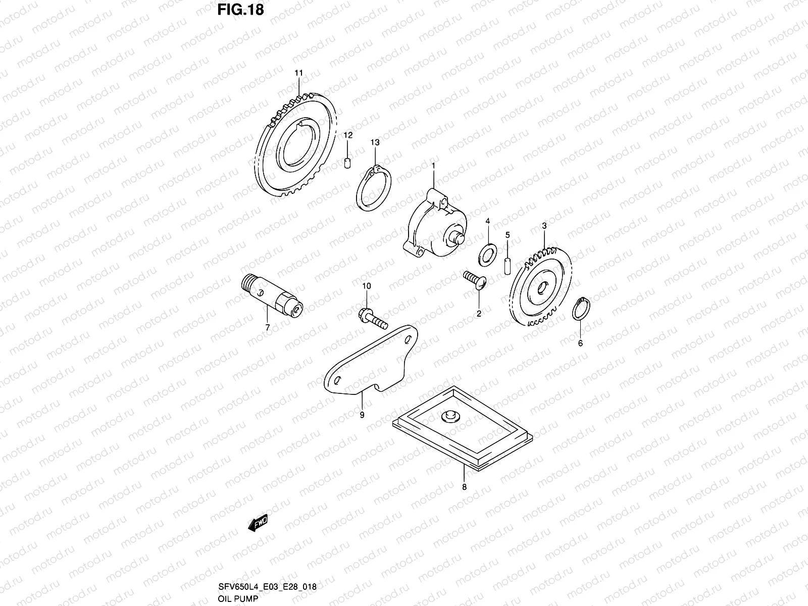 18 - OIL PUMP