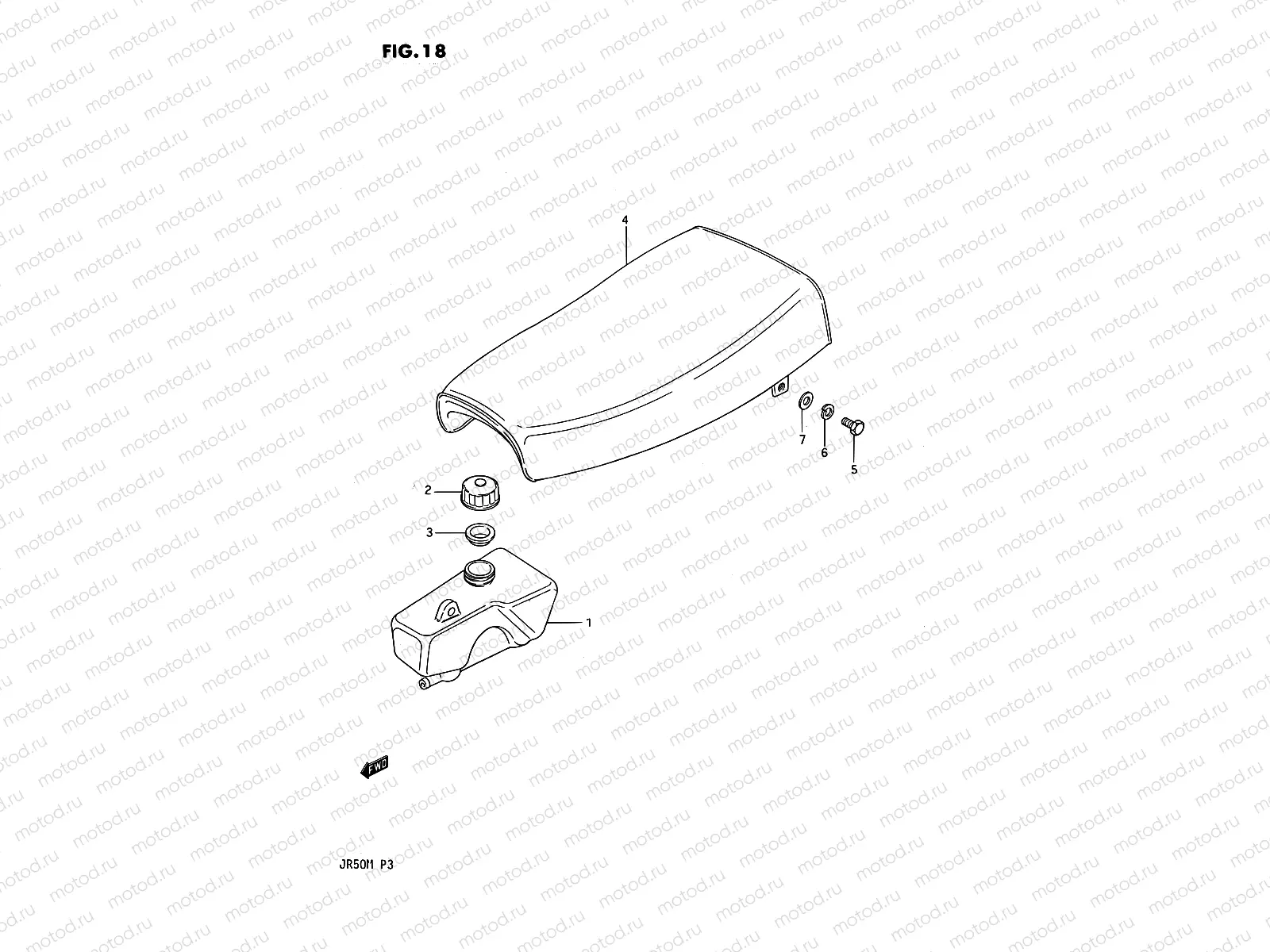 18 - OIL TANK - SEAT