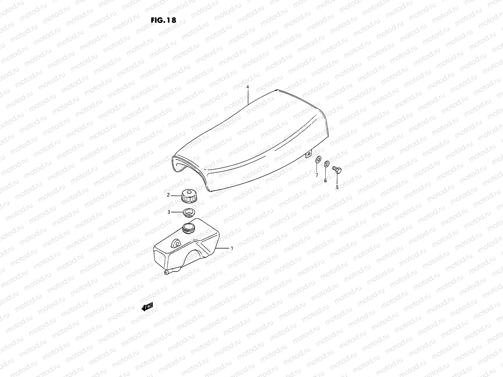 18 - OIL TANK - SEAT