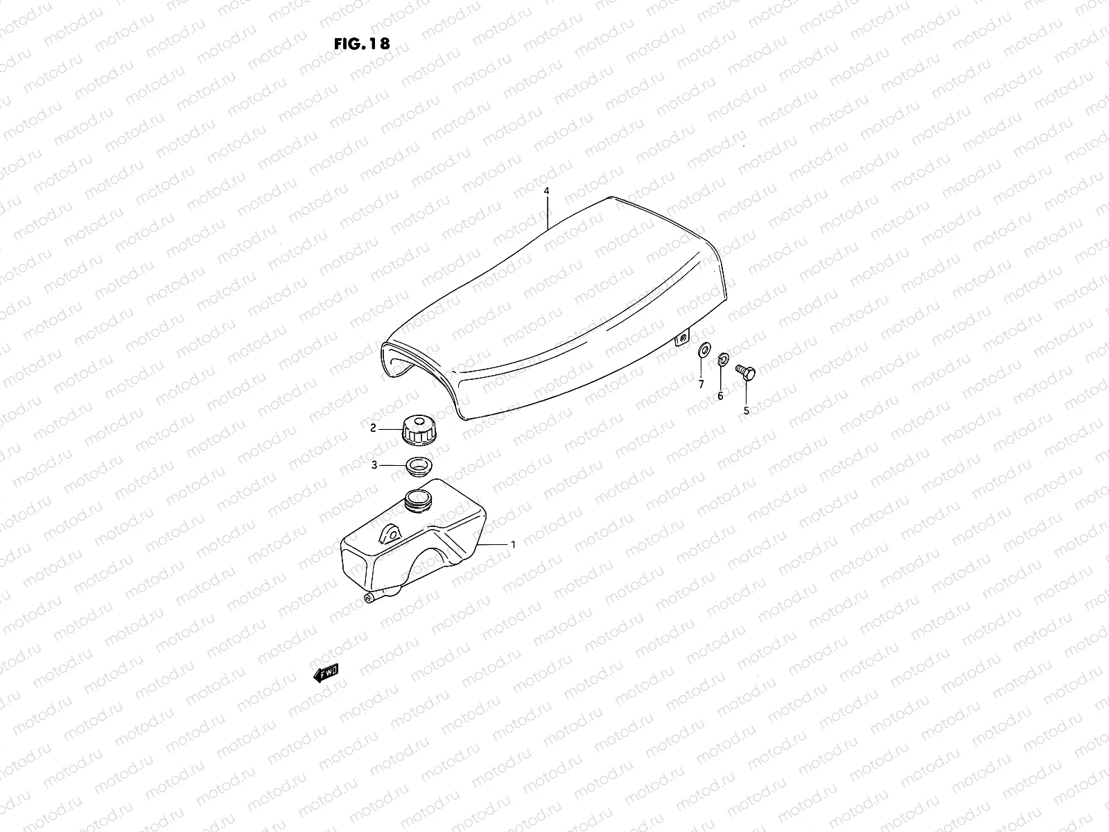 18 - OIL TANK - SEAT