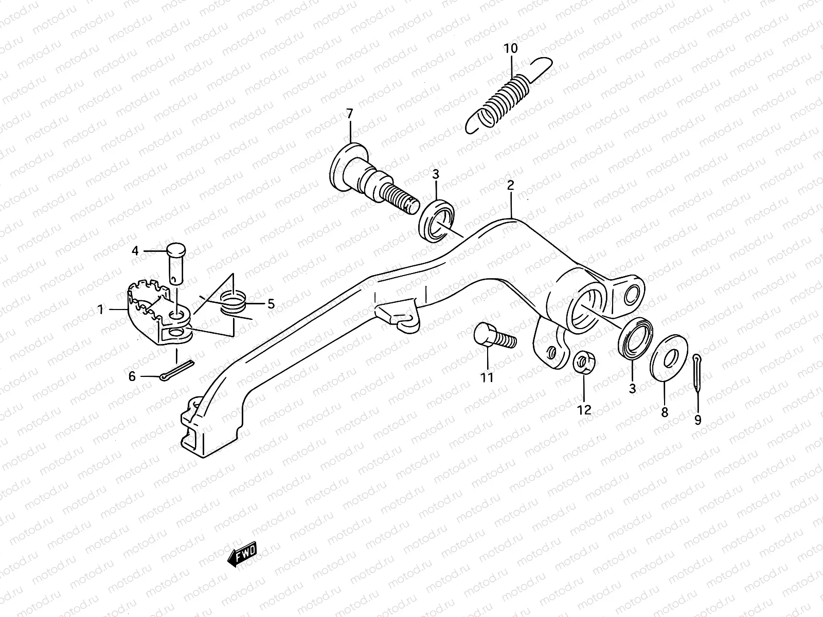 18 - REAR BRAKE