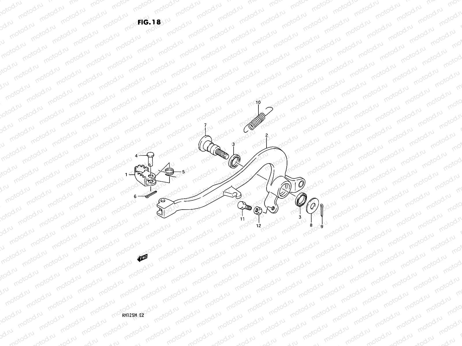 18 - REAR BRAKE