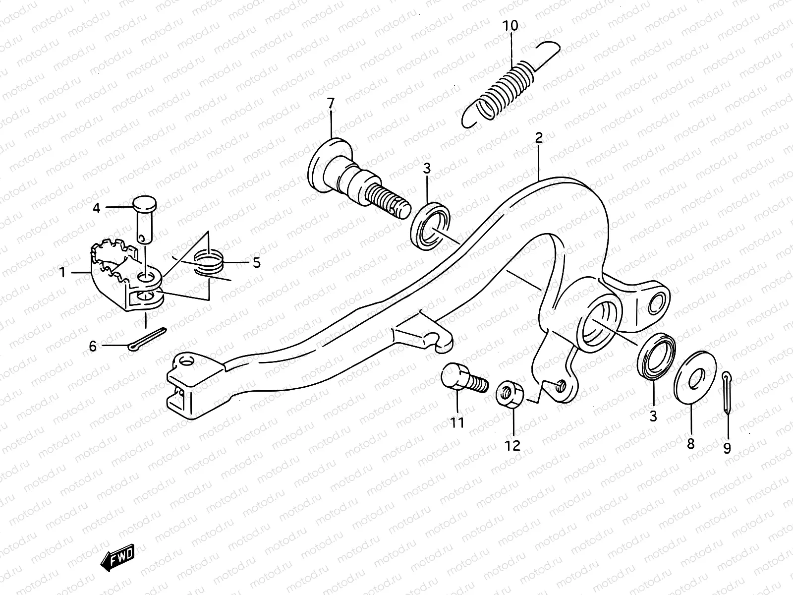 18 - REAR BRAKE