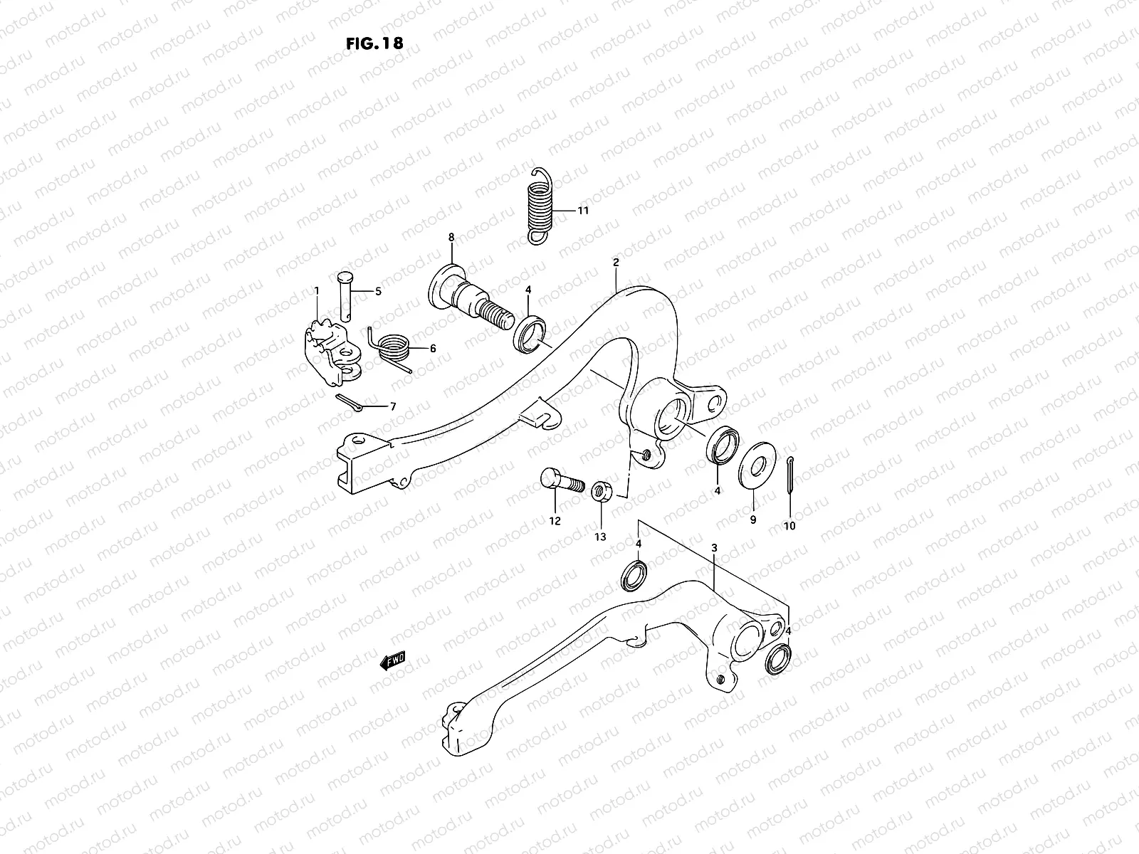18 - REAR BRAKE