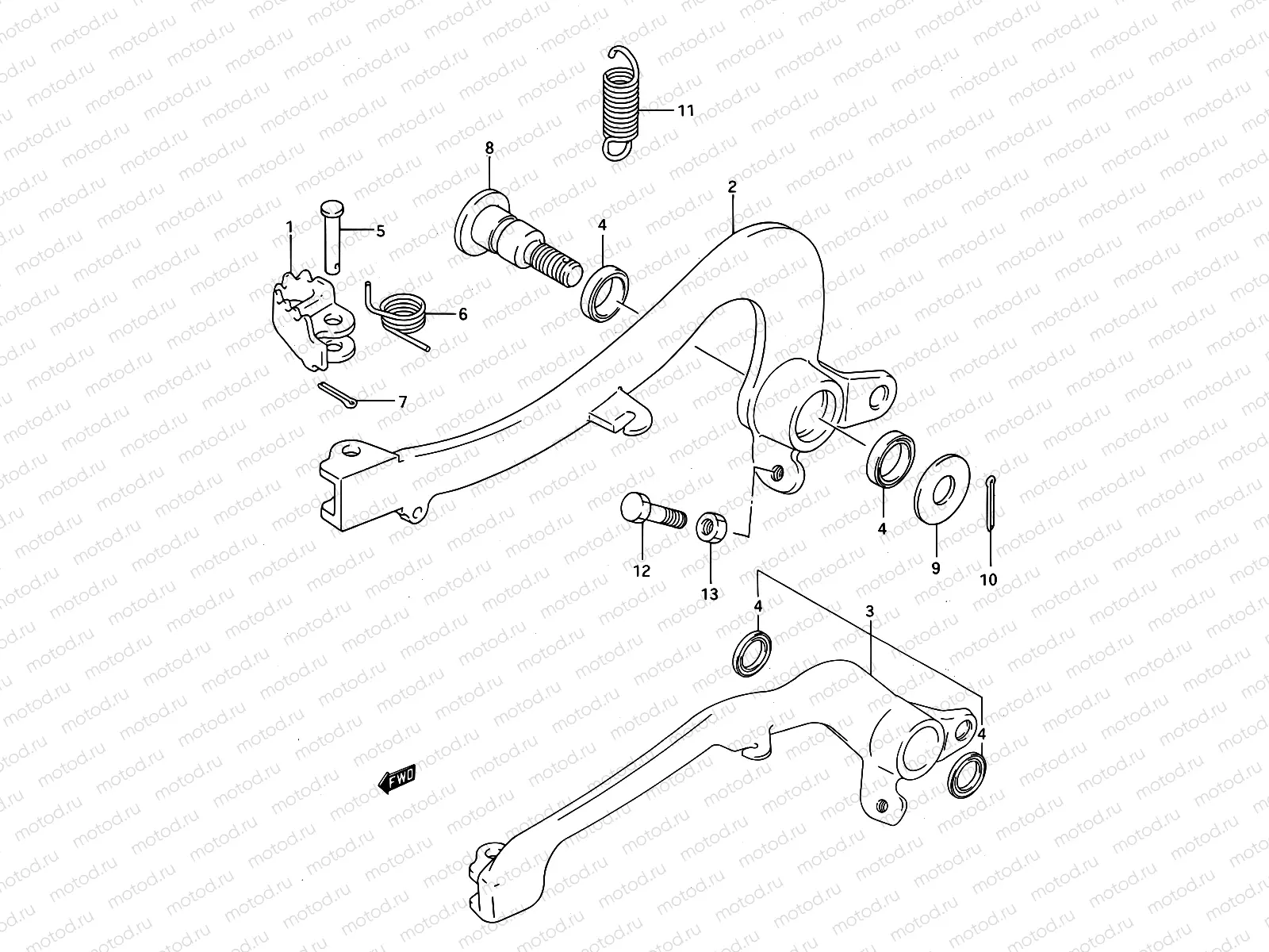 18 - REAR BRAKE