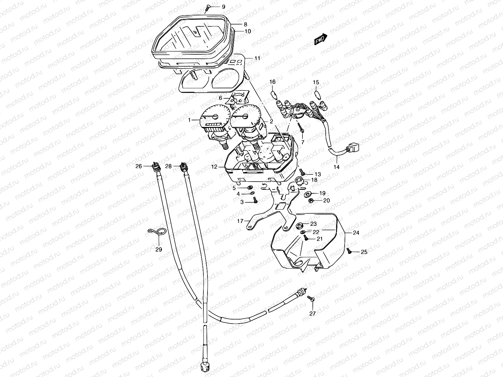 18 - SPEEDOMETER - TACHOMETER