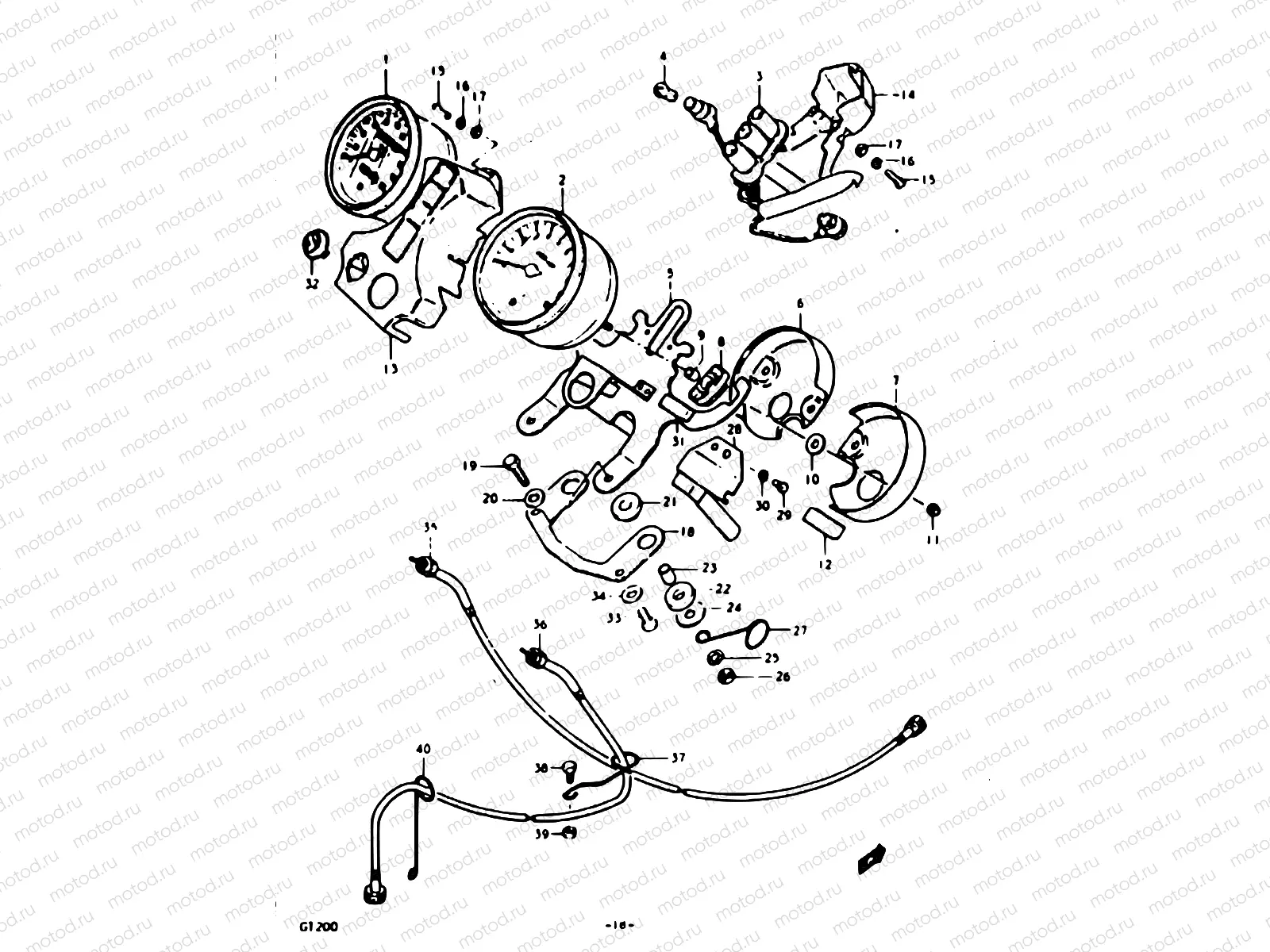 18 - SPEEDOMETER - TACHOMETER