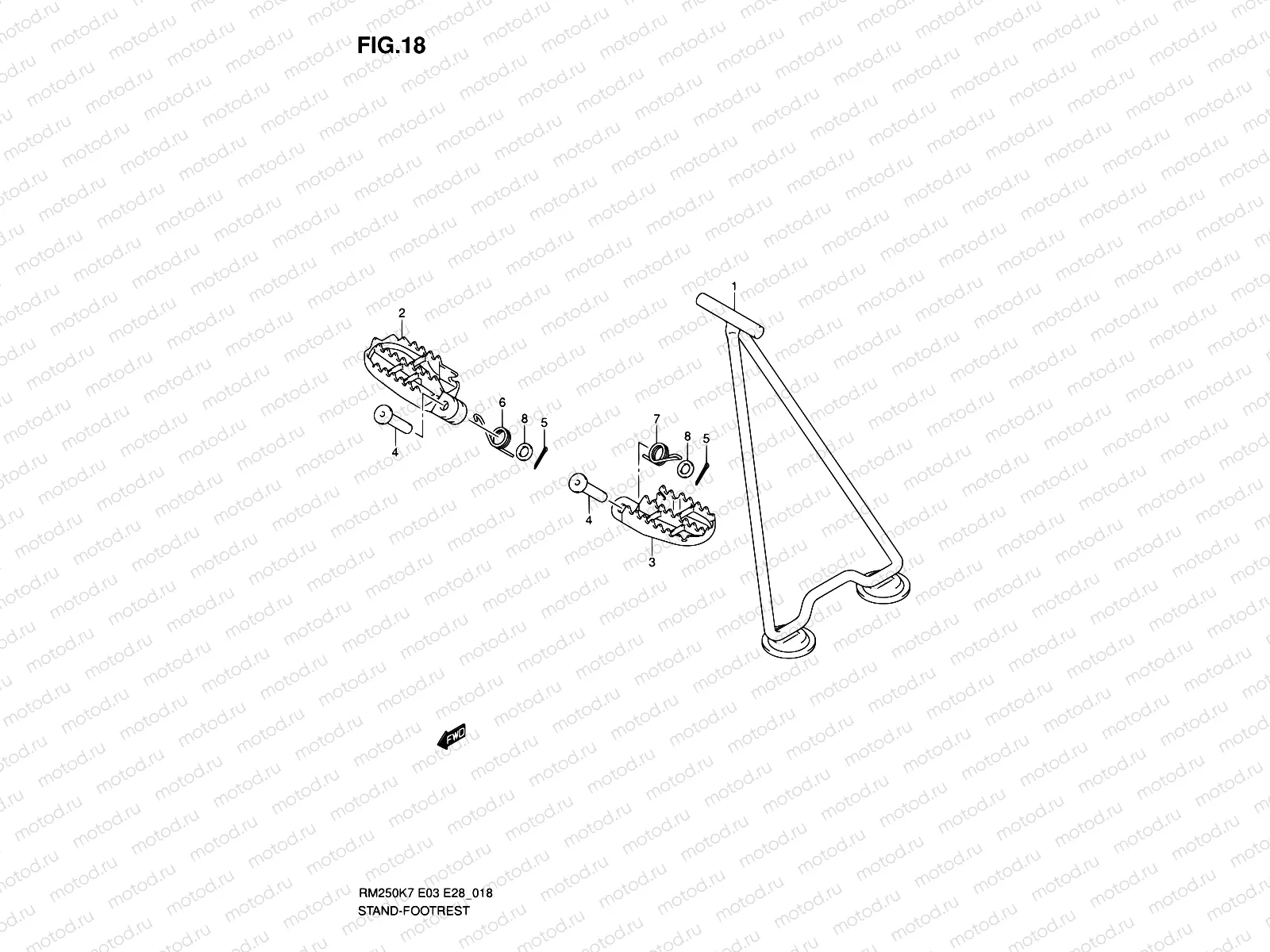 18 - STAND / FOOTREST
