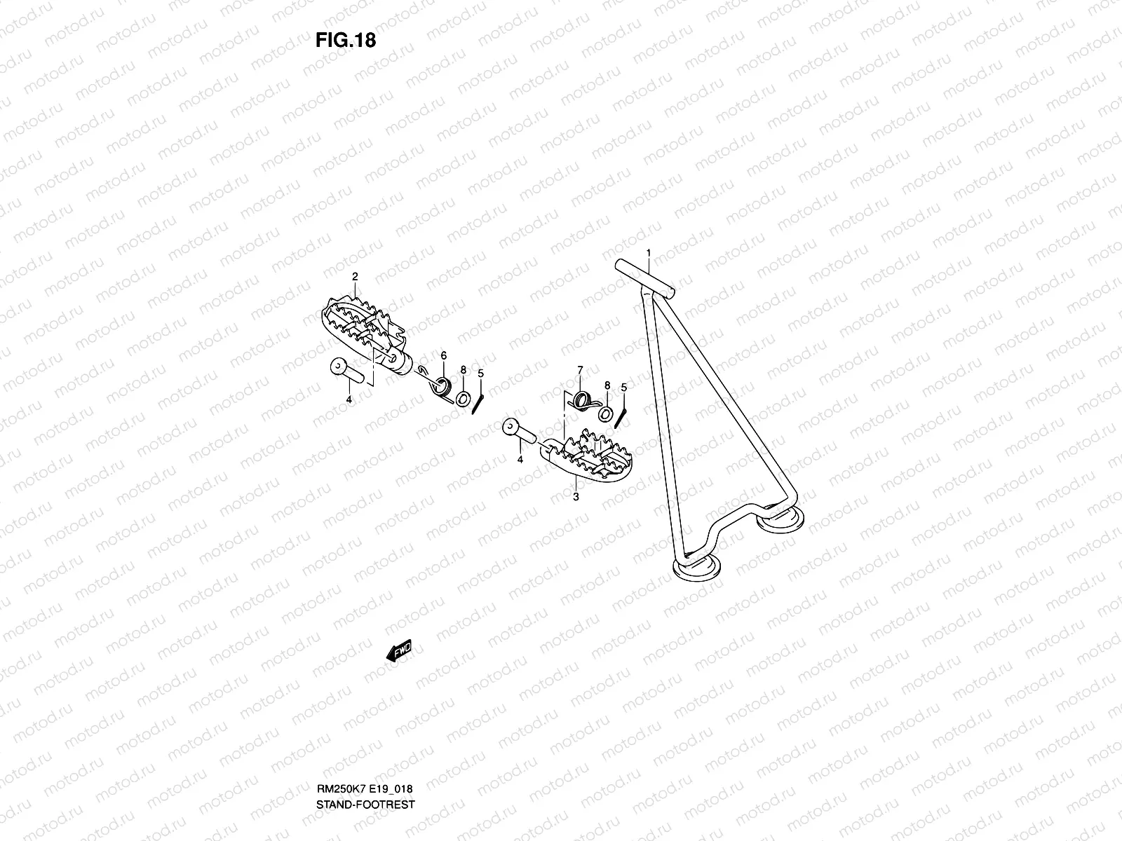 18 - STAND / FOOTREST