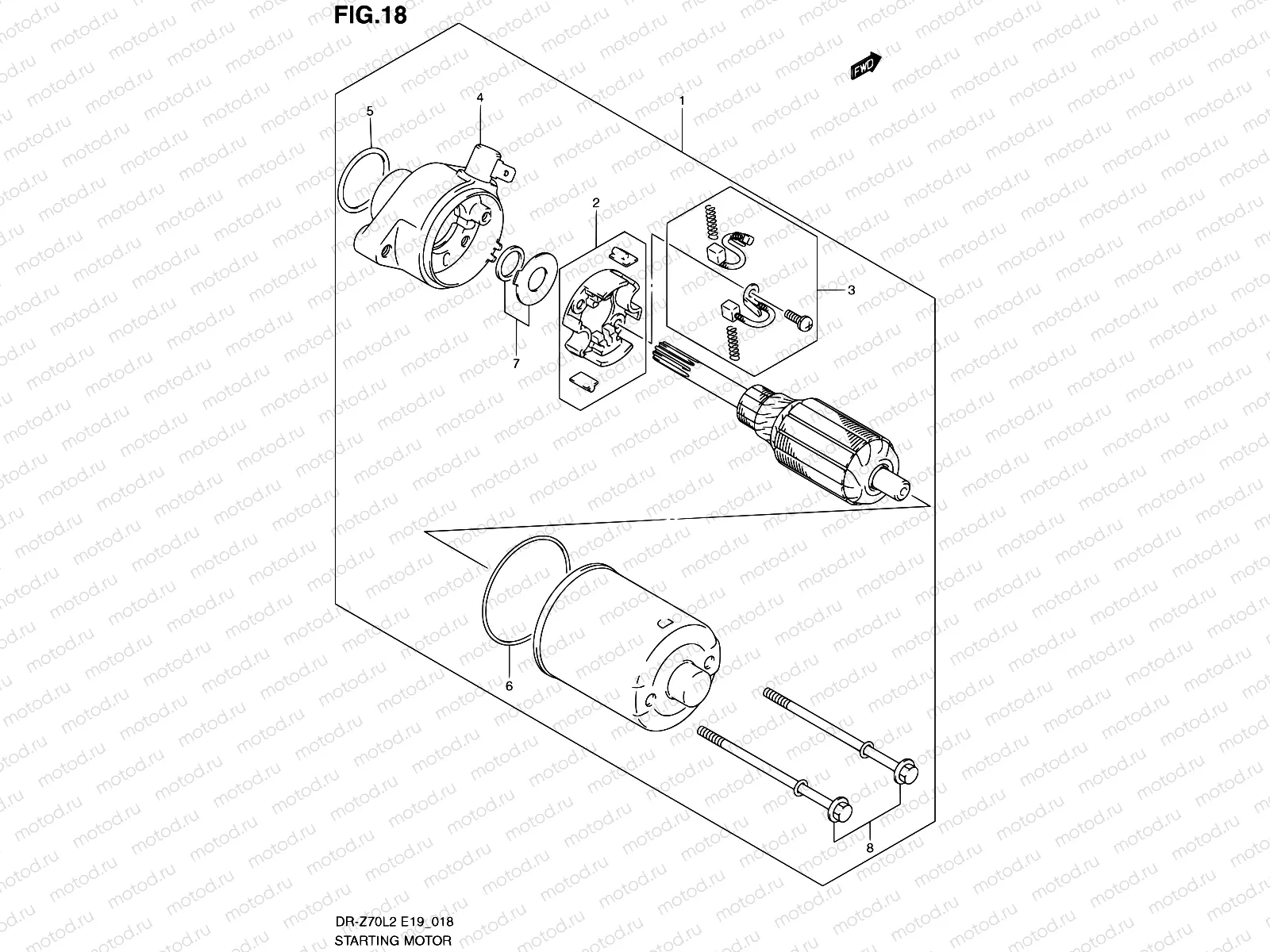 18 - STARTING MOTOR